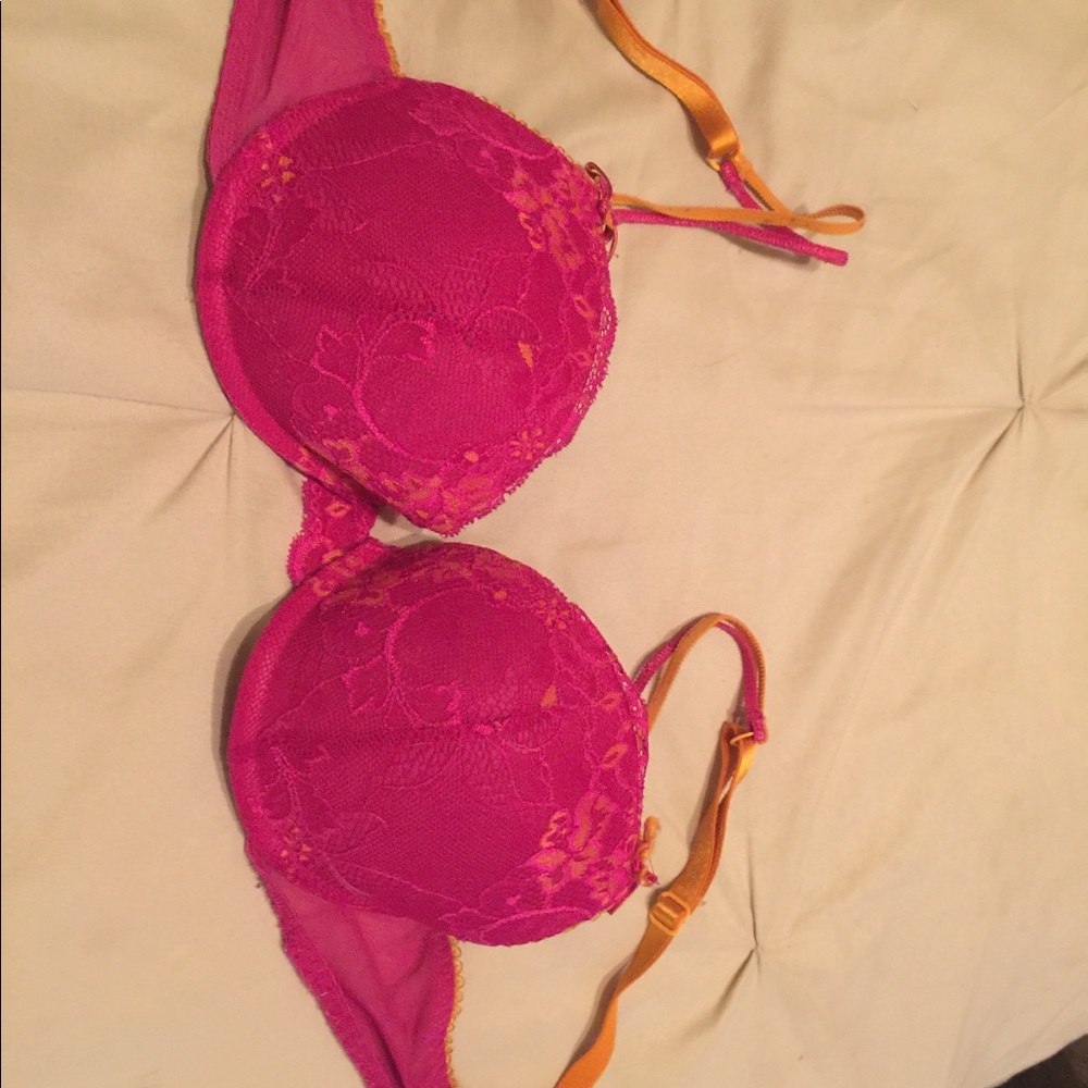 Hot pink Bra